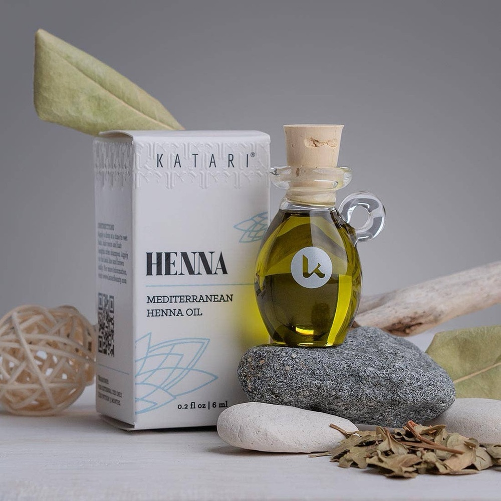 Pure Henna Oil for Healthy Brows, Lashes & Hair